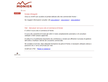 Tablet Screenshot of infoagenti.monier.it